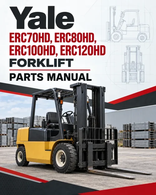 Yale ERC70HD, ERC80HD, ERC100HD, ERC120HD Forklift A839 Parts Manual