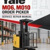 Yale MO6, MO10 Order Picker A863 Service Repair Manual Yale MO6, MO10 Order Picker A863 Service Repair Manual