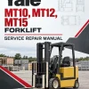Yale MT10, MT12, MT15 Forklift A867 Service Repair Manual Yale MT10, MT12, MT15 Forklift A867 Service Repair Manual