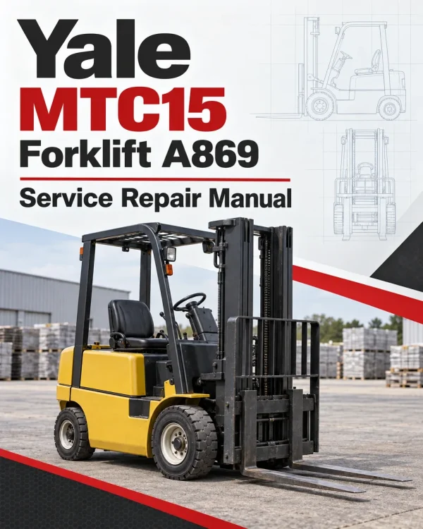 Yale MTC15 Forklift A869 Service Repair Manual Yale MTC15 Forklift A869 Service Repair Manual