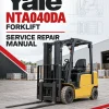 Yale NTA040DA Forklift A874 Service Repair Manual