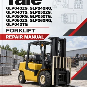 Yale GLP040ZG, GLP040RG, GLP040TG, GLP050ZG, GLP050RG, GLP050TG, GLP060ZG, GLP060RG, GLP040TG Forklift A875 Repair Manual