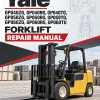 Yale GP040ZG, GP040RG, GP040TG, GP050ZG, GP050RG, GP050TG, GP060ZG, GP060RG, GP060TG Forklift A875 Repair Manual