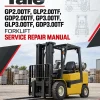 Yale GP2.00TF, GLP2.00TF, GDP2.00TF, GP3.00TF, GLP3.00TF, GDP3.00TF Forklift A875 Service Repair Manual