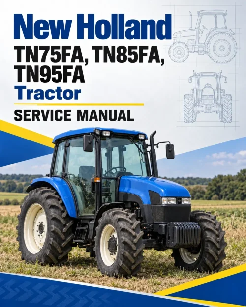 New Holland TN75FA, TN85FA, TN95FA Tractor Service Manual New Holland TN75FA, TN85FA, TN95FA Tractor Service Manual