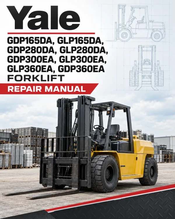 Yale GDP165DA, GLP165DA, GDP280DA, GLP280DA, GDP300EA, GLP300EA, GLP360EA, GDP360EA Forklift A877 Repair Manual Yale GDP165DA, GLP165DA, GDP280DA, GLP280DA, GDP300EA, GLP300EA, GLP360EA, GDP360EA Forklift A877 Repair Manual
