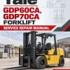 Yale GDP60CA, GDP70CA Forklift A878 Service Repair Manual Yale GDP60CA, GDP70CA Forklift A878 Service Repair Manual