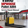 Yale MPW065E Pallet A894 Service Repair Manual Yale MPW065E Pallet A894 Service Repair Manual
