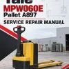 Yale MPW060E Pallet A897 Service Repair Manual Yale MPW060E Pallet A897 Service Repair Manual