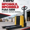 Yale MPC060LD, MPC0080LD Pallet A899 Service Repair Manual Yale MPC060LD, MPC0080LD Pallet A899 Service Repair Manual