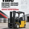 Yale ERC20AGF, ERC25AGF, ERC30AGF, ERC32AGF Forklift A908 Service Repair Manual Yale ERC20AGF, ERC25AGF, ERC30AGF, ERC32AGF Forklift A908 Service Repair Manual
