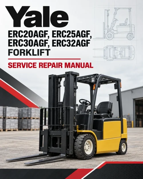 Yale ERC20AGF, ERC25AGF, ERC30AGF, ERC32AGF Forklift A908 Service Repair Manual Yale ERC20AGF, ERC25AGF, ERC30AGF, ERC32AGF Forklift A908 Service Repair Manual