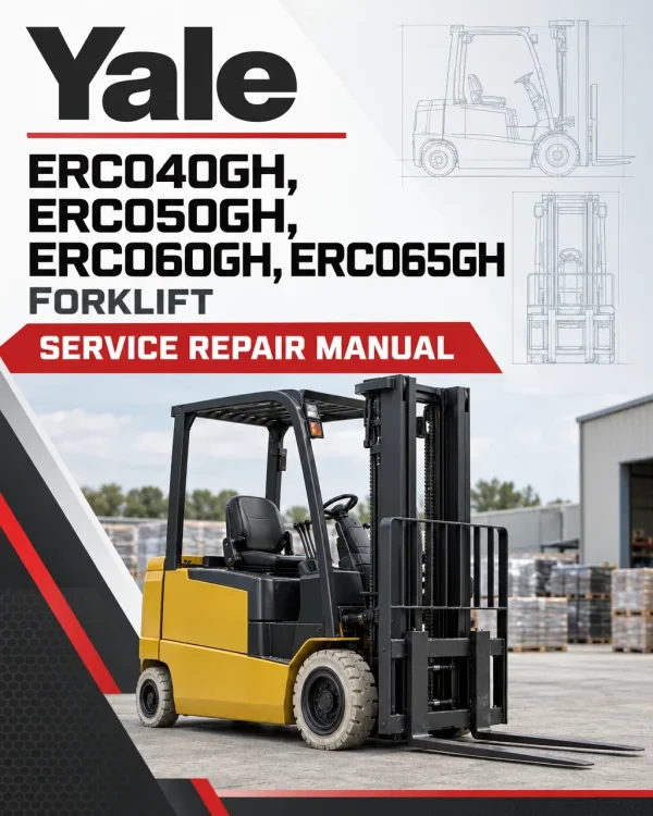 Yale ERC040GH, ERC050GH, ERC060GH, ERC065GH Forklift A908 Service Repair Manual Yale ERC040GH, ERC050GH, ERC060GH, ERC065GH Forklift A908 Service Repair Manual