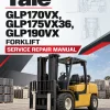 Yale GLP170VX, GLP175VX36, GLP190VX Forklift A909 Service Repair Manual Yale GLP170VX, GLP175VX36, GLP190VX Forklift A909 Service Repair Manual