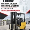 Yale ERC40VH, ERC50VH, ERC50VHS, ERC55VH Forklift A938 Service Repair Manual