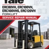 Yale ERC80VH, ERC100VH, ERC100VHS, ERC120VH Forklift A938 Service Repair Manual