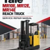 Yale MR10E, MR12E, MR14E Reach Truck A942 Service Repair Manual Yale MR10E, MR12E, MR14E Reach Truck A942 Service Repair Manual