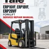 Yale ERP16VF, ERP18VF, ERP20VF Forklift A955 Service Repair Manual Yale ERP16VF, ERP18VF, ERP20VF Forklift A955 Service Repair Manual