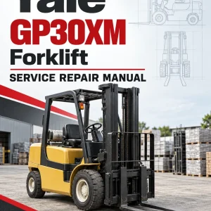 Yale GP30XM Forklift A964 Service Repair Manual