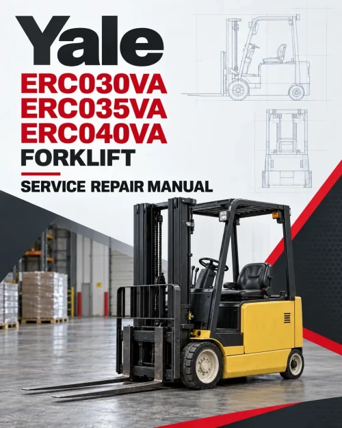 Yale ERC030VA, ERC035VA, ERC040VA Forklift A969 Service Repair Manual Yale ERC030VA, ERC035VA, ERC040VA Forklift A969 Service Repair Manual