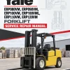 Yale ERP080VM, ERP090VM, ERP100VM, ERP100VML, ERP110VM, ERP120VM Forklift A985 Service Repair Manual