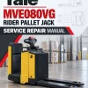Yale MVE080VG Rider Pallet Jack B287 Service Repair Manual