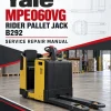 Yale MPE060VG Rider Pallet Jack B292 Service Repair Manual