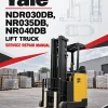 Yale NDR030DB, NR035DB, NR040DB Lift Truck B295 Service Repair Manual Yale NDR030DB, NR035DB, NR040DB Lift Truck B295 Service Repair Manual