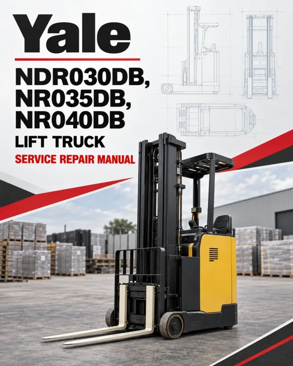 Yale NDR030DB, NR035DB, NR040DB Lift Truck B295 Service Repair Manual Yale NDR030DB, NR035DB, NR040DB Lift Truck B295 Service Repair Manual