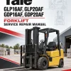 Yale GLP16AF, GLP20AF, GDP16AF, GDP20AF Forklift B810 Service Repair Manual Yale GLP16AF, GLP20AF, GDP16AF, GDP20AF Forklift B810 Service Repair Manual