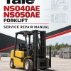 Yale NS040AE, NS050AE Forklift B816 Service Repair Manual Yale NS040AE, NS050AE Forklift B816 Service Repair Manual