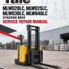 Yale MLW020LC, MLW025LC, MLW030LC, MLW040LC Stacker B819 Service Repair Manual Yale MLW020LC, MLW025LC, MLW030LC, MLW040LC Stacker B819 Service Repair Manual