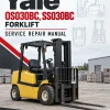Yale OS030BC, SS030BC Forklift B826 Service Repair Manual Yale OS030BC, SS030BC Forklift B826 Service Repair Manual