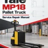 Yale MP18 Pallet Truck B841 Service Repair Manual Yale MP18 Pallet Truck B841 Service Repair Manual