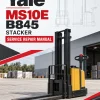 Yale MS10E Stacker B845 Service Repair Manual Yale MS10E Stacker B845 Service Repair Manual