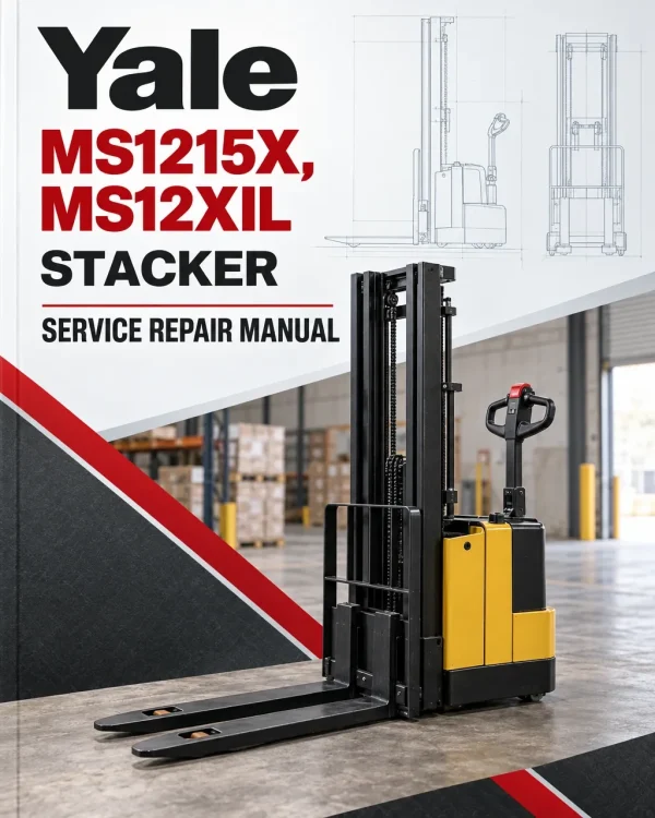 Yale MS1215X, MS12XIL Stacker B847 Service Repair Manual Yale MS1215X, MS12XIL Stacker B847 Service Repair Manual