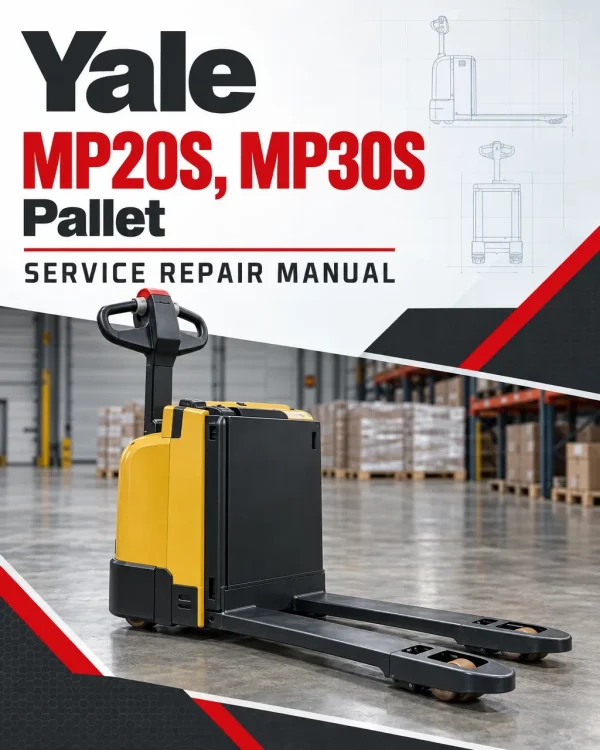 Yale MP20S, MP30S Pallet B853 Service Repair Manual Yale MP20S, MP30S Pallet B853 Service Repair Manual