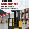 Yale MC10, MC12, MC15 Order Picker B860 Service Repair Manual Yale MC10, MC12, MC15 Order Picker B860 Service Repair Manual