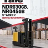 Yale NDR030GB, NR045GB Stacker B861 Service Repair Manual Yale NDR030GB, NR045GB Stacker B861 Service Repair Manual