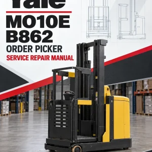 Yale MO10E Order Picker B862 Service Repair Manual