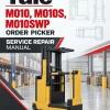 Yale MO10, MO10S, MO10SWP Order Picker B865 Service Repair Manual Yale MO10, MO10S, MO10SWP Order Picker B865 Service Repair Manual