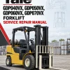Yale GDP040VX, GDP050VX, GDP060VX, GDP070VX Forklift B875 Service Repair Manual