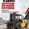 Yale GP170DB, GP190DB, GP210DB Forklift B877 Service Repair Manual Yale GP170DB, GP190DB, GP210DB Forklift B877 Service Repair Manual