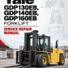 Yale GDP130EB, GDP140EB, GDP160EB Forklift B877 Service Repair Manual Yale GDP130EB, GDP140EB, GDP160EB Forklift B877 Service Repair Manual