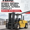 Yale GP135CA, GDP135CA, GLP35CA, GP155CA, GDP155CA, GLP155CA Forklift B878 Service Repair Manual Yale GP135CA, GDP135CA, GLP35CA, GP155CA, GDP155CA, GLP155CA Forklift B878 Service Repair Manual