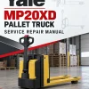 Yale MP20XD Pallet Truck B892 Service Repair Manual Yale MP20XD Pallet Truck B892 Service Repair Manual