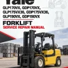 Yale GLP170VX, GDP170VX, GLP175VX36, GDP175VX36, GLP190VX, GDP190VX Forklift B909 Service Repair Manual Yale GLP170VX, GDP170VX, GLP175VX36, GDP175VX36, GLP190VX, GDP190VX Forklift B909 Service Repair Manual