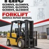 Yale GC040VX, GLC040VX, GC070VX, GLC070VX, GC55SVX, GLC55SVX Forklift B910 Service Repair Manual