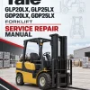 Yale GLP20LX, GLP25LX, GDP20LX, GDP25LX Forklift B974 Service Repair Manual Yale GLP20LX, GLP25LX, GDP20LX, GDP25LX Forklift B974 Service Repair Manual
