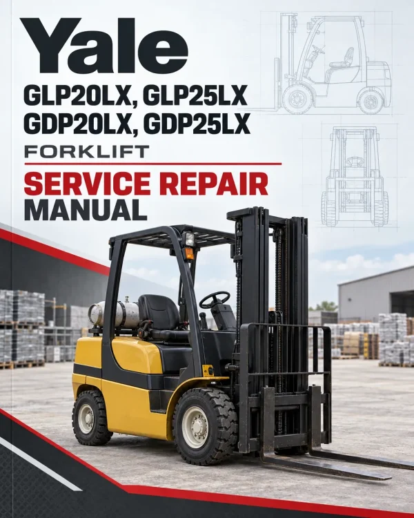 Yale GLP20LX, GLP25LX, GDP20LX, GDP25LX Forklift B974 Service Repair Manual Yale GLP20LX, GLP25LX, GDP20LX, GDP25LX Forklift B974 Service Repair Manual